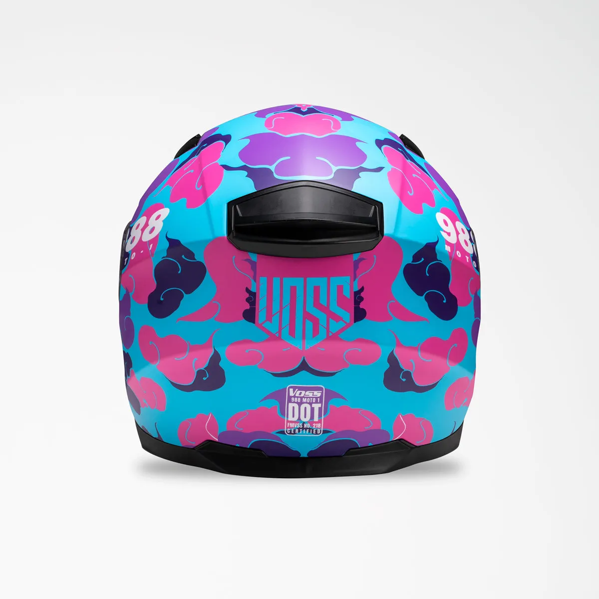 Voss 988 Moto-1 Pink Camo Helmet