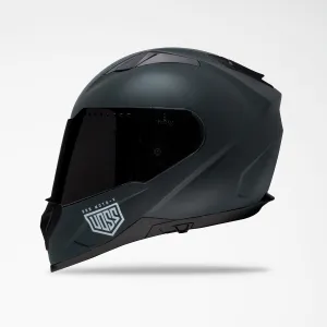 Voss 989 Moto-V Matte Black Helmet