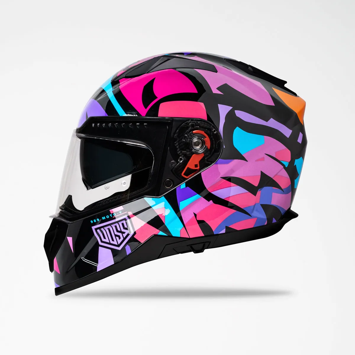Voss 989 Moto-V TopRockr Helmet