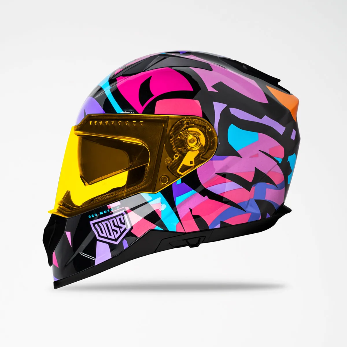Voss 989 Moto-V TopRockr Helmet