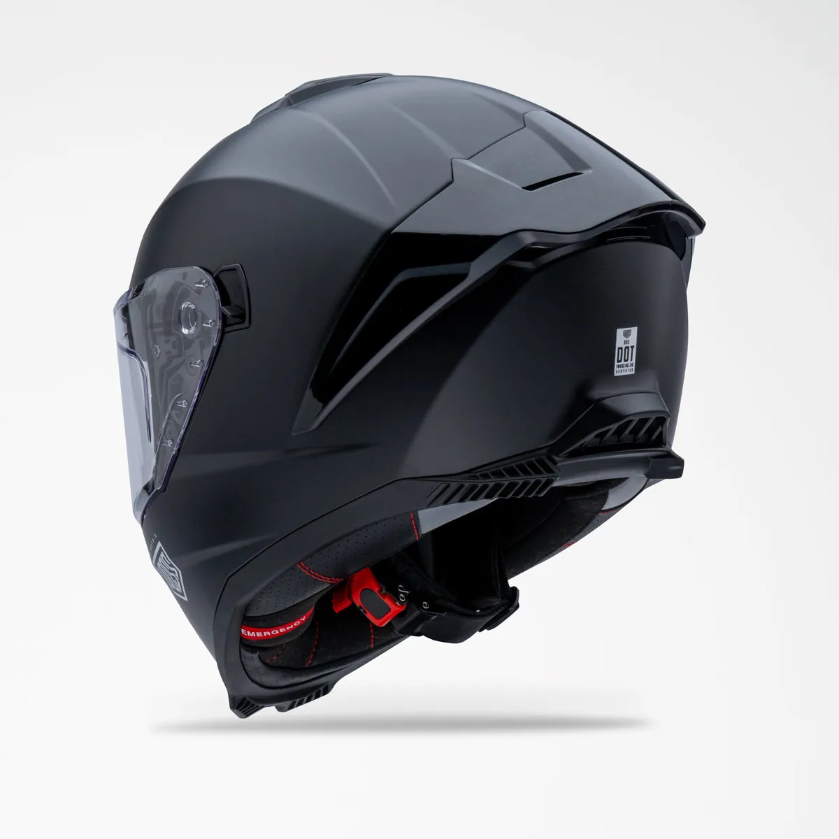 Voss 993 Moto-S Matte Black Helmet