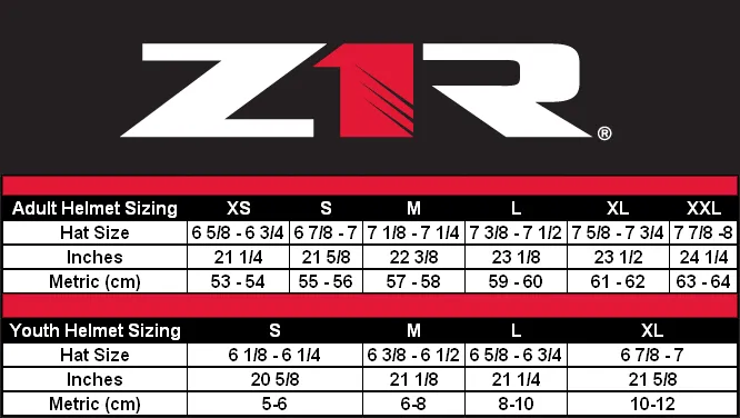 Z1R F. I. Off Road Helmet Mips Matte Black
