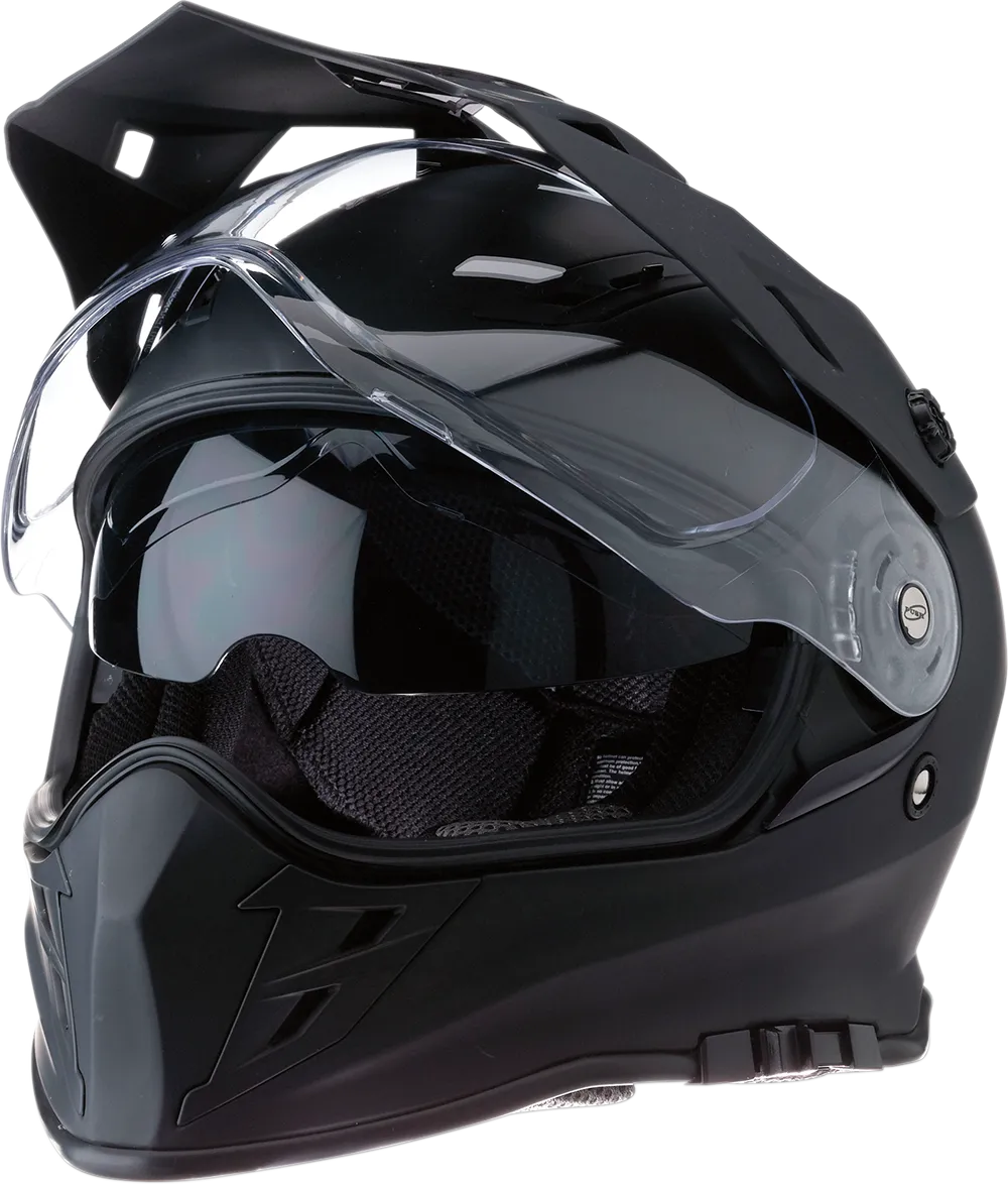Z1R Range Dual Sport Snow Helmet Electric Shield MIPS Flat Black