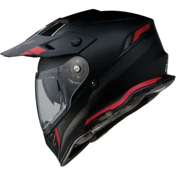 Z1R Range Dual Sport Snow Helmet Electric Shield Uptake Graphic Black Red