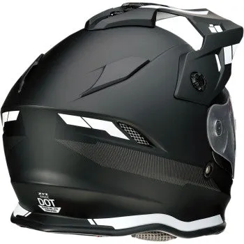 Z1R Range Dual Sport Snow Helmet Electric Shield Uptake Graphic Black White