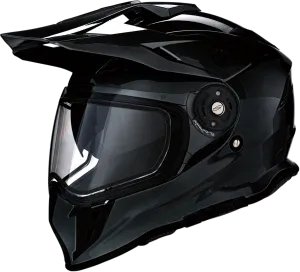 Z1R Range Dual Sport Snow Helmet Gloss Black