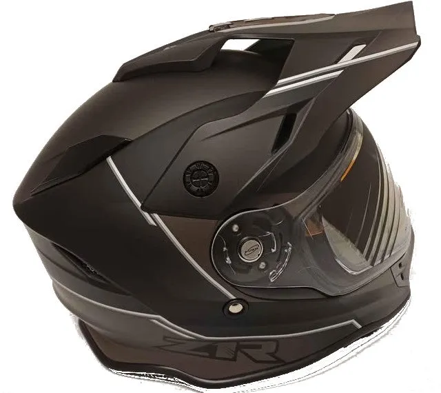 Z1R Range Dual Sport Street Helmet Street Bladestorm Graphic Black/White
