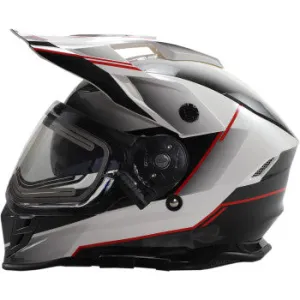 Z1R Range Snow Helmet Bladestorm Black/Red/White Electric Shield