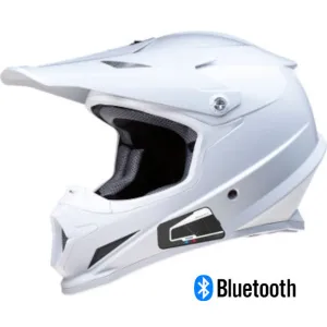 Z1R Rise Off Road Bluetooth Helmet Gloss White