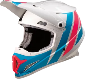 Z1R Rise Off Road Helmet Evac White Pink Blue