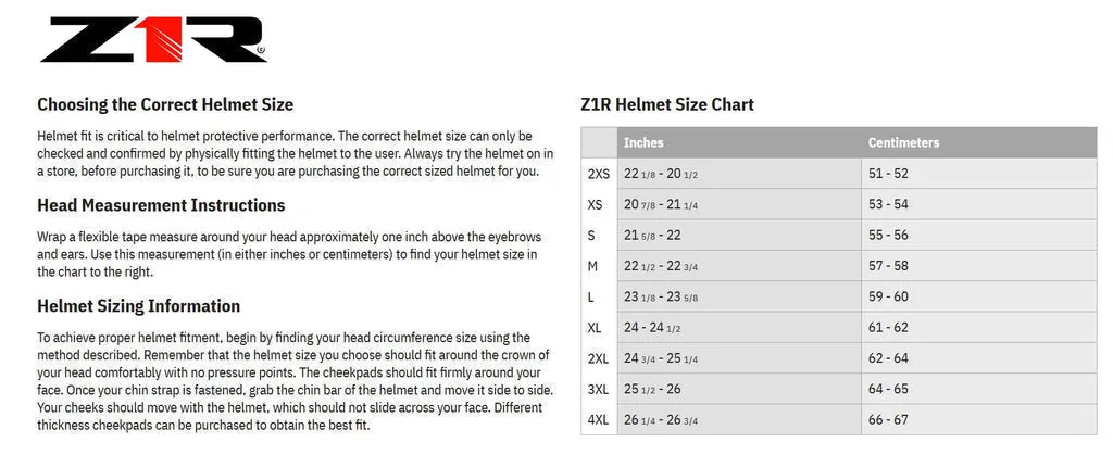 Z1R Rise Off Road Helmet Evac White Pink Blue