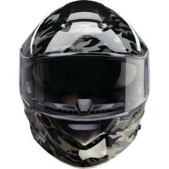Z1R Solaris 2.0 Modular Bluetooth Helmet Camo Grey