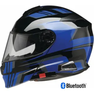Z1R Solaris 2.0 Modular Bluetooth Helmet Slater Blue