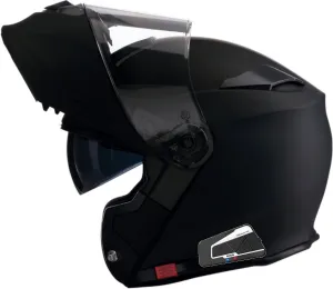 Z1R Solaris Modular Bluetooth Helmet Matte Black