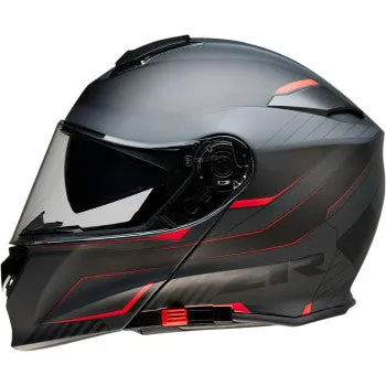 Z1R Solaris Modular Helmet Scythe Graphic Black Red