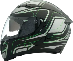 Z1R Strike OPS SV Full Face Helmet Black Green