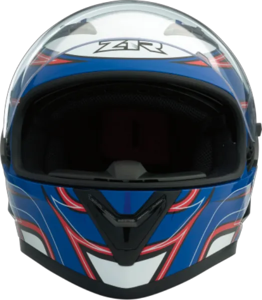 Z1R Strike OPS SV Full Face Helmet Blue Red White