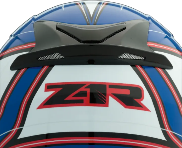 Z1R Strike OPS SV Full Face Helmet Blue Red White