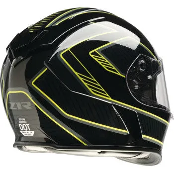 Z1R Warrant Full Face Bluetooth Helmet Amplify Black/Hi-Viz