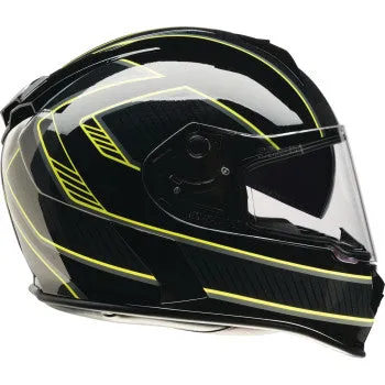 Z1R Warrant Full Face Bluetooth Helmet Amplify Black/Hi-Viz