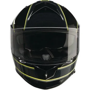 Z1R Warrant Full Face Bluetooth Helmet Amplify Black/Hi-Viz
