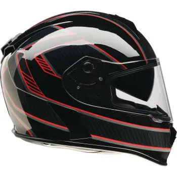 Z1R Warrant Full Face Bluetooth Helmet Amplify Black/Red