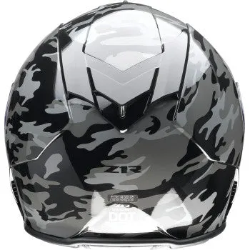 Z1R Warrant Full Face Helmet Camo Black Gray