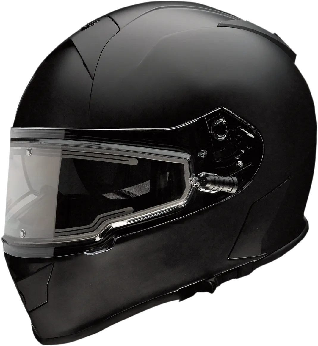 Z1R Warrant Full Face  Snow Helmet Electric Shield Matte Black