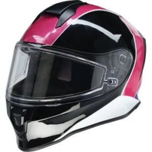 Z1R Youth Warrant Full Face Snow Helmet Fresh Pow Pink/Purple