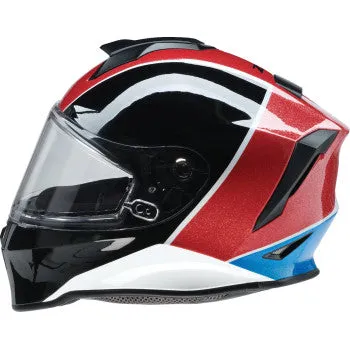 Z1R Youth Warrant Full Face Snow Helmet Fresh Pow Red/White/Blue