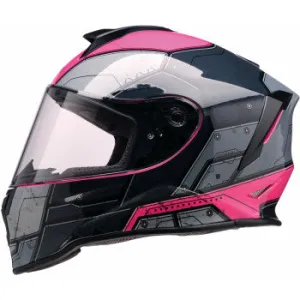 Z1R Youth Warrant Full Face Street Helmet Sentinel Pink