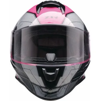 Z1R Youth Warrant Full Face Street Helmet Sentinel Pink